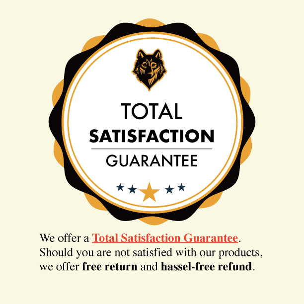 total satisfaction guarantee