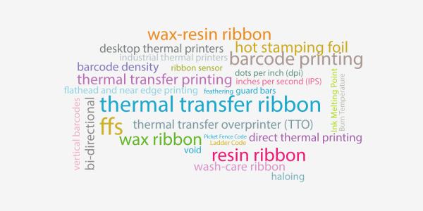 Terminology of Thermal Transfer tag clouds